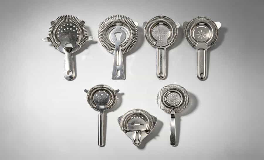 hawthorne cocktail strainer stainless steel spring coil bar tool professional bartender