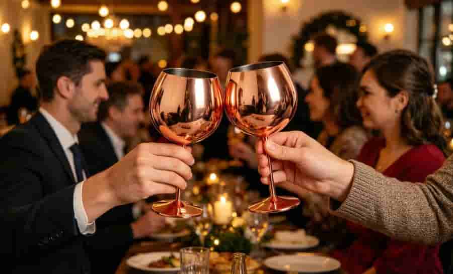 Stainless Steel Cocktail Glasses: Types, Benefits & Wholesale Buyer's Guide 5 stainless steel wine goblet 304 balloon tulip angled rim wide bowl mirror polish wholesale stemware