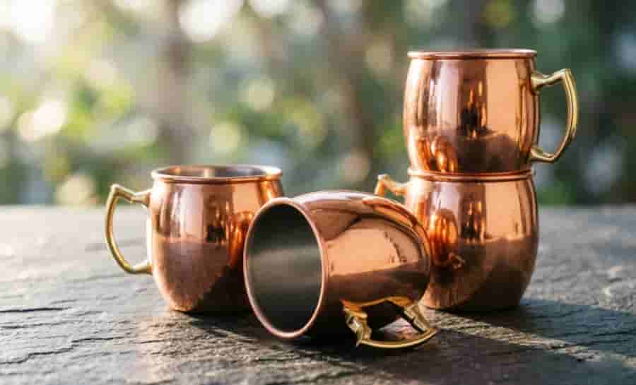 moscow mule mug stainless steel copper finish wholesale bar program cocktail cup